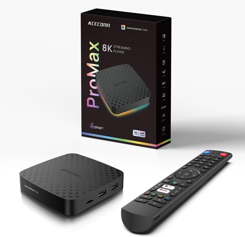 ACECONN Pro Max Android TV box
