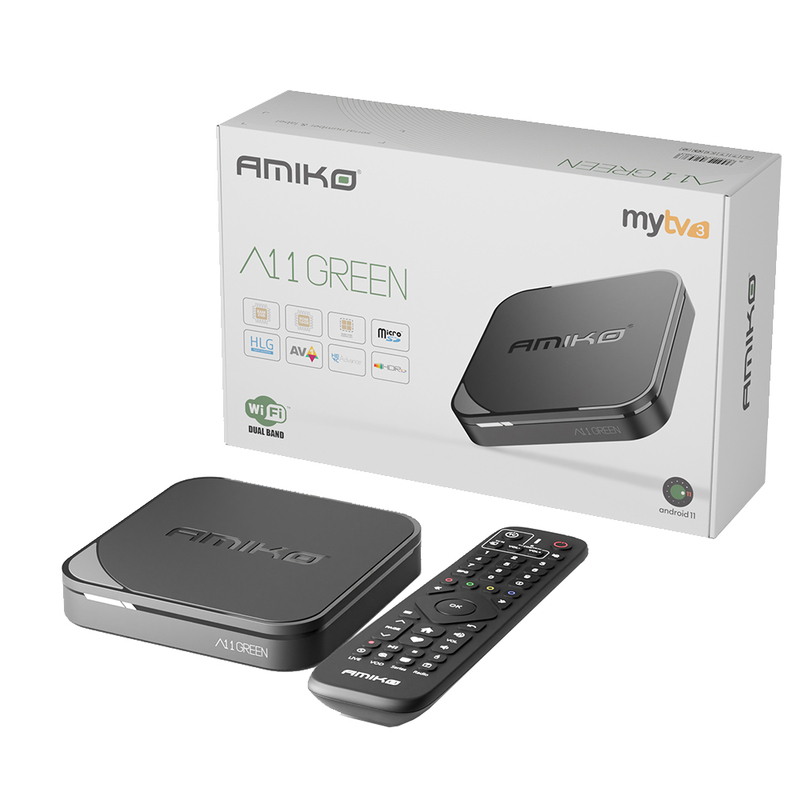Amiko A1 Green Android TV box